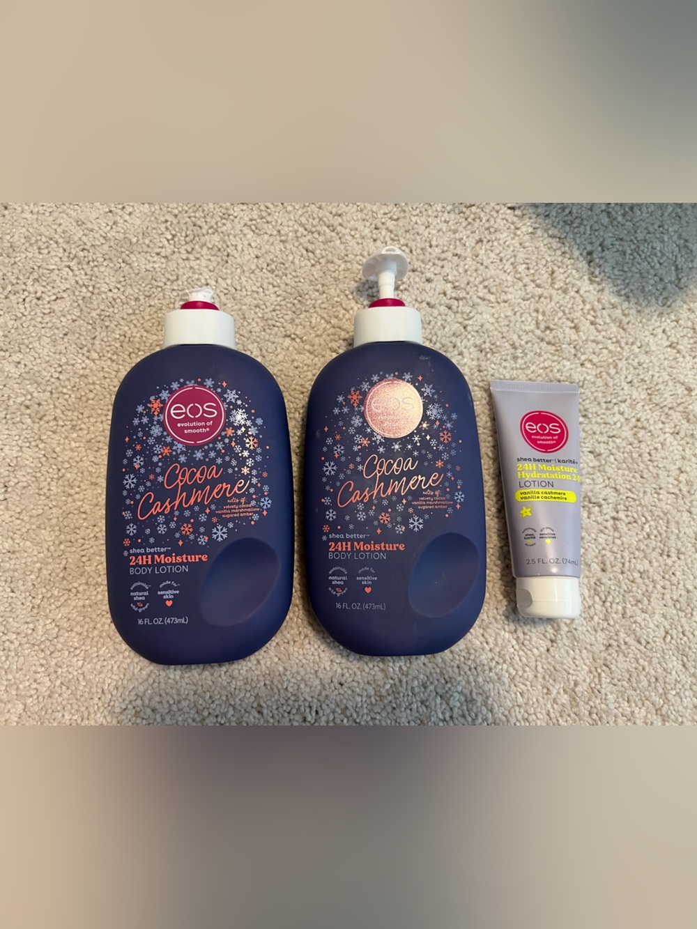 eos Cocoa Cashmere and vanilla cashmere Body Lotion - Picture 1 of 1